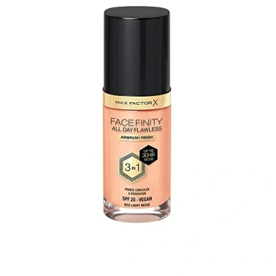 Abbildung von Max Factor Facefinity All Day Flawless 3 in 1 Flexi Hold Foundation 32 Light Beige