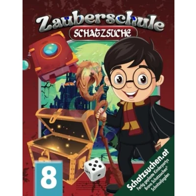 Abbildung von Schnitzeljagd an der größten Zauberschule Welt, Kindergeburtstag Schatzsuche ab 8 Jahren: Findet das Magierarmband und lasst euch mit ... führen (+ Halloween) (Bravo Schatzsuche)