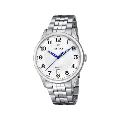 Abbildung von Festina Herren Analog Quarz Uhr mit Edelstahl Armband F20425/1