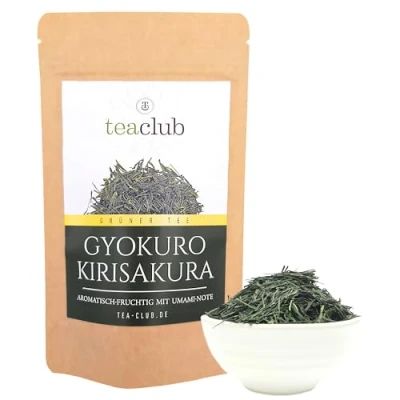 Abbildung von Gyokuro Kirisakura 500g Grüner Tee aus Japan, Aromatisch Fruchtig mit feiner Süße und Umami, Japanischer Grüntee Lose Premium Qualität, Green Tea TeaClub