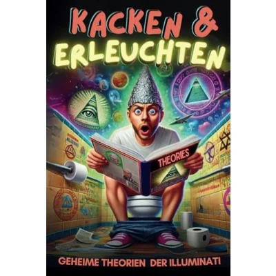 Abbildung von Kacken &amp; Erleuchten: Geheime Theorien der Illuminati Lustige Verschwörungstheorien unnützes Wissen fürs stille Örtchen Das perfekte Geschenk für jeden, auf dem Klo nach Erleuchtung sucht