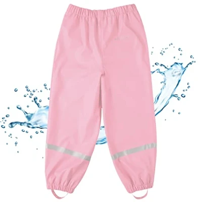 Abbildung von BMS Matschhose ohne Latz schadstoffgeprüft rosa 152