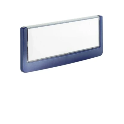 Abbildung von Durable Türschild Click Sign, 149 x 52,5 mm, zum Ankleben oder Anschrauben, dunkelblau, 486007