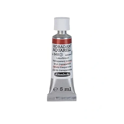 Abbildung von Schmincke HORADAM® AQUARELL feinste Künstler Aquarellfarben, Lasurbraun 5 ml