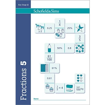 Abbildung von Fractions, Decimals and Percentages Book 5: Year 5, Ages 9 10