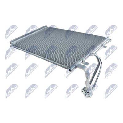 Abbildung von NTY CCS HY 040 Klimakondensator ohne Trockner Aluminium 522 R 134a HYUNDAI: ix20, KIA: Venga