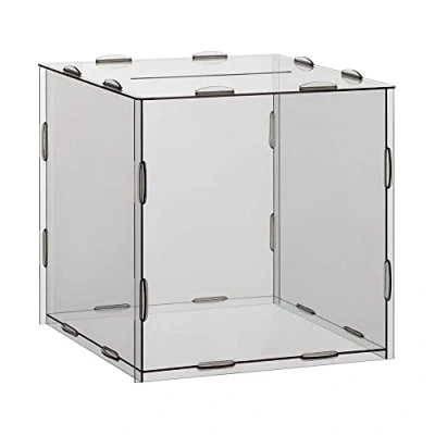Abbildung von Losbox „Nigella“ 250 x mm/Acrylbox/Spendenbox/Einwurfbox/Aktionsbox/Sammelbox