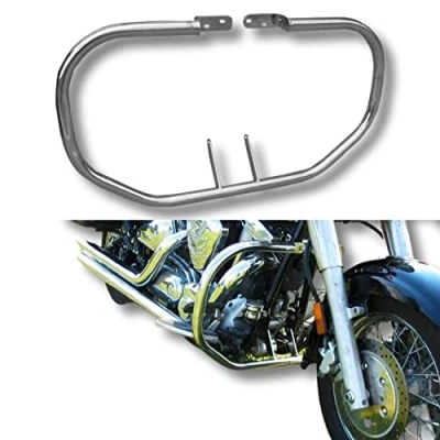 Abbildung von Klassischer Sturzbügel für XV 1600 / 1700 Wild Star (Road Star) Robuster Motorschutz aus Edelstahl OH18N9 Motorrad Schutzbügel Heavy Duty