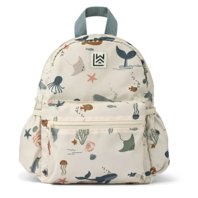Abbildung von Liewood Andreas Unisex Schulranzen für Kinder, Größe: One Size, Sea creature/sandy