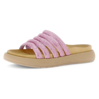 Abbildung von Gabor Pantolette flach, Damen, Größe: 37, Pink Schuhe
