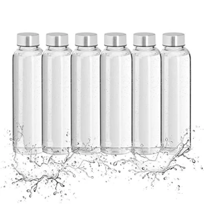 Abbildung von relaxdays Trinkflasche Glas 500 ml 6er Set