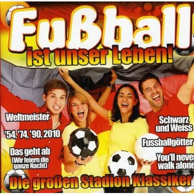 Abbildung von Fußball Ist Unser Leben die Großen Stadion Klass