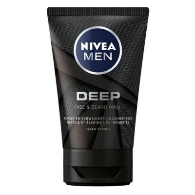 Abbildung von Nivea Men Deep Gesichts und Bartwaschmittel 100ml