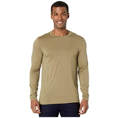 Abbildung von FJALLRAVEN Herren Abisko Wool Ls M T Shirt, Olivgrün hell,