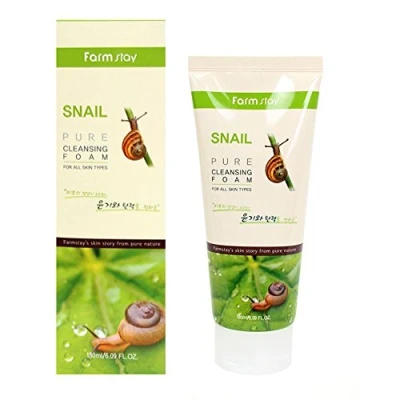 Abbildung von Farm Stay Pure Cleansing Foam Snail 180ml/6.09oz by FARMSTAY