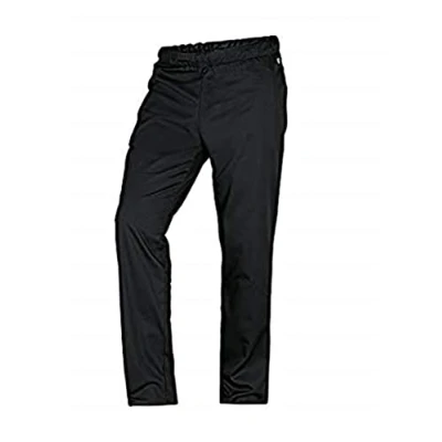Abbildung von BP 1645 400 32 Mn Unisex Hose, mit Gummizug in der Taille, 215,00 g/m² Stoffmischung, schwarz,