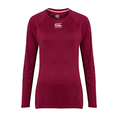 Abbildung von Canterbury Damen Vapodri Super Light Long Sleeve T Shirt, Purple Potion, 40
