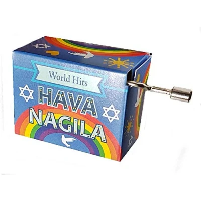 Abbildung von Fridolin HAVA Nagila Welt Hit Mini Drehorgel //Spieluhr Kurbelwerk World