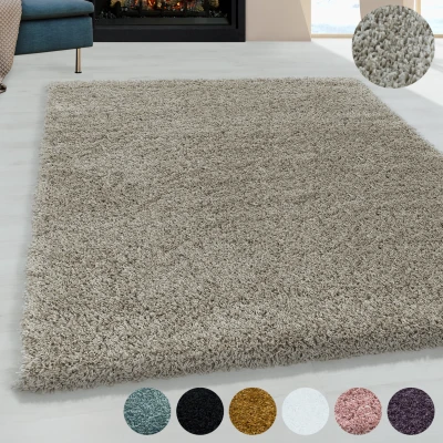 Abbildung von Hochflor Teppich SYDNEY 3000, Ayyildiz Teppiche, rechteckig, Höhe: 50 mm, Wohnzimmer