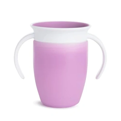 Abbildung von Munchkin 360 Ausbildung Tropfbecher mit Griffen 207ml lila