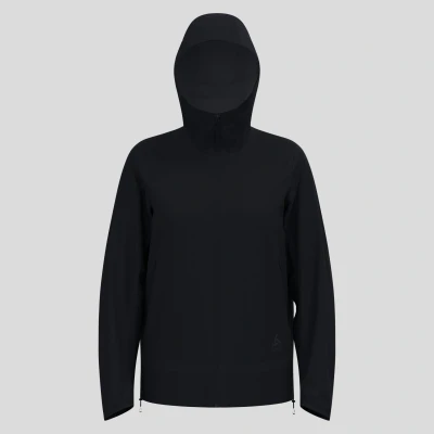 Abbildung von ODLO Regenjacke / wasserabweisende Jacke, Damen, Größe: 42/44, Black