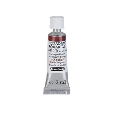Abbildung von Schmincke HORADAM® AQUARELL feinste Künstler Aquarellfarben, Mahagonibraun 5 ml