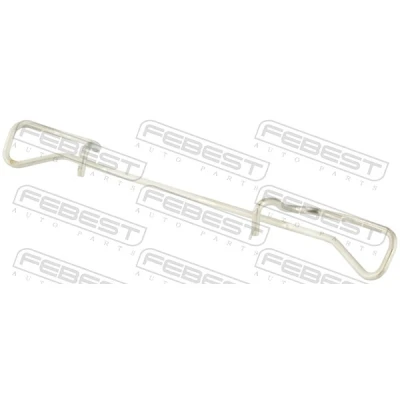 Abbildung von FEBEST 2303 001 Feder, Scheibenbremsbelag VOLKSWAGEN: Passat B3/B4 Variant, Golf 4 Schrägheck, AUDI: A8 D2