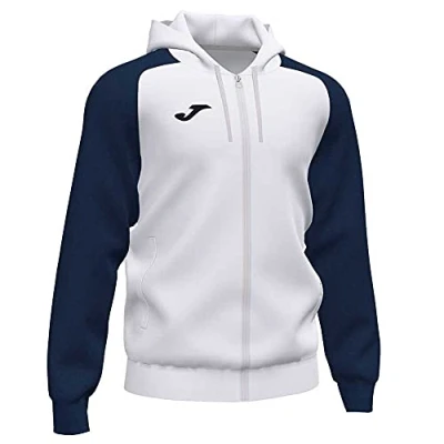 Abbildung von Joma Academy IV Kapuzenjacke, Marine weiß, 8XS