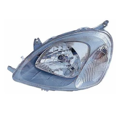 Abbildung von ALKAR 2741268 Scheinwerfer links P21W, W5W, H4 mit Elektromotor TOYOTA: Yaris I Schrägheck