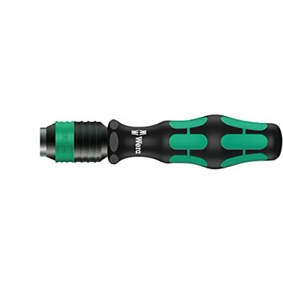 Abbildung von Wera Kraftform 813 R Hexagon Bitholding Screwdriver, Rapidator Quick Release Chuck, 1/4&quot; Head, 90mm Blade Length