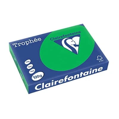 Abbildung von 5 x Clairefontaine Kopierpapier Trophee A4 120g/qm VE=250 Blatt billar