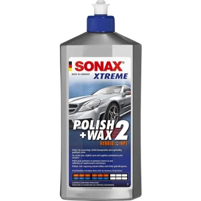 Abbildung von SONAX XTREME Polish+Wax 2 (500 ml) lustrant moyennement abrasif idéal contre les petites rayures et ternissures Réf: 02072000 810