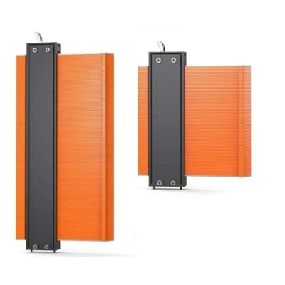 Abbildung von 2mGoods Konturenlehre Konturenmessgerät, 2 St., 13cm*25cm und 13cm*12,5cm, 2er Pack, 10 5 Zoll