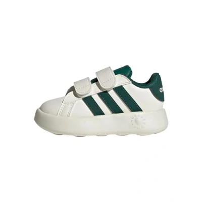 Abbildung von adidas Unisex Baby Grand Court 2.0 Shoes Kids Schuhe, Off White/Collegiate Green/Core Black