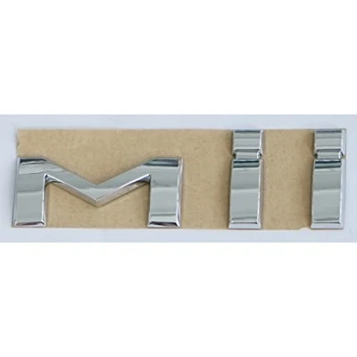 Abbildung von Seat 1SL853687739 Schriftzug MII Aufkleber Logo Emblem Modellschriftzug, Silber