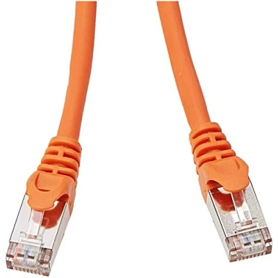 Abbildung von Digital data communication equip Cat.6A S/FTP Patchkabel, 15m, Orange