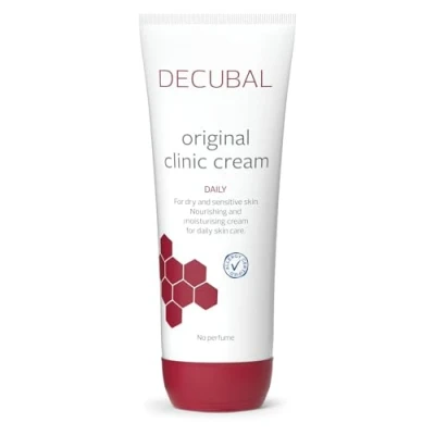 Abbildung von Decubal Original Clinic Creme Intensive Feuchtigkeitscreme für trockene, sehr trockene und empfindliche Haut Bis zu 72 Stunden Feuchtigkeitspflege 250g