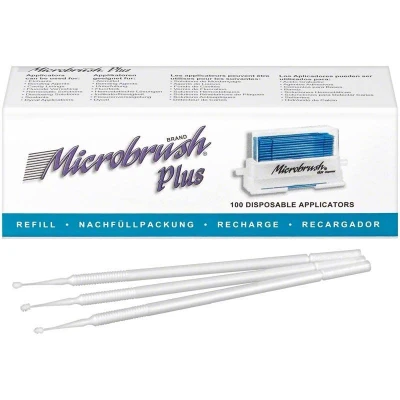 Abbildung von Microbrush Plus Applikatoren 100er superfein weiß 100