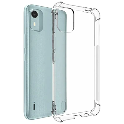 Abbildung von mtb more energy® Case Soft Armor kompatibel mit Nokia C12, C12 Pro verstärkte Ecken Kameraschutz 1,5mm TPU Schutz Hülle Cover Handyhülle