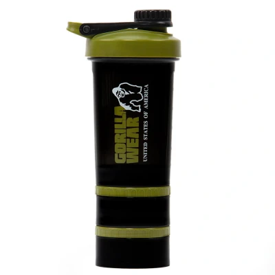 Abbildung von Gorilla Wear Shaker GO Trinkflasche, Größe: One Size, Green