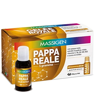 Abbildung von Massigen Gelee Royal Tonic Rekonstituierende Ergänzung, 10 Flaschen x 25 ml