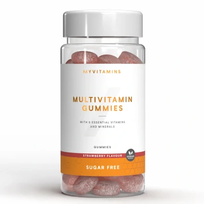 Abbildung von Zuckerfreie Multivitamin Fruchtgummis 60Gummibärchen Sugar Free Strawberry