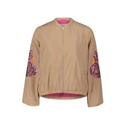 Abbildung von Cartoon Jackenblazer Blouson mit Pailletten