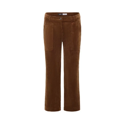 Abbildung von Cecil Stoffhose, Damen, Größe: 30x28, Braun