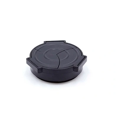 Abbildung von vhbw Automatik Objektivdeckel kompatibel mit Olympus XZ 1, 2, XZ1 Kamera Kunststoff, schwarz