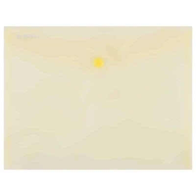Abbildung von Umschlagmappe DONAU C5 gelb transparent 180 Mikron 1 Stk.