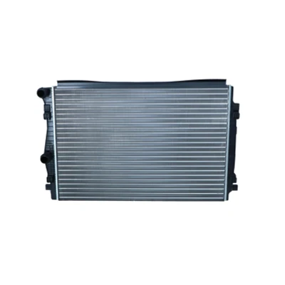 Abbildung von NRF 58392A Kühler, Motorkühlung Aluminium 650 438 23 Kühlrippen mechanisch gefügt VOLKSWAGEN: Tiguan II, Golf 7 Schrägheck, Variant