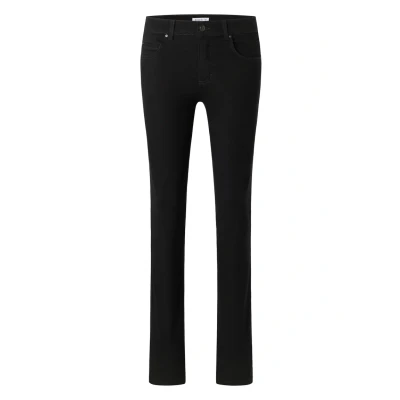 Abbildung von Angels Slim FIT MIT Labelpatch Jeans Fit, Damen, Größe: 34x28, Schwarz