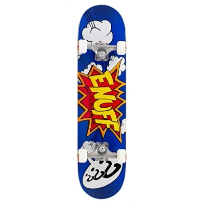 Abbildung von Enuff POW 7.75&quot;x31&quot; Blau/Weiß Skateboard
