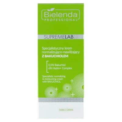 Abbildung von Bielenda Professional Supremelab Sebio Derm Spezialische Norm und Feuchtigkeitscreme Mit Bakuchiol 50 ml